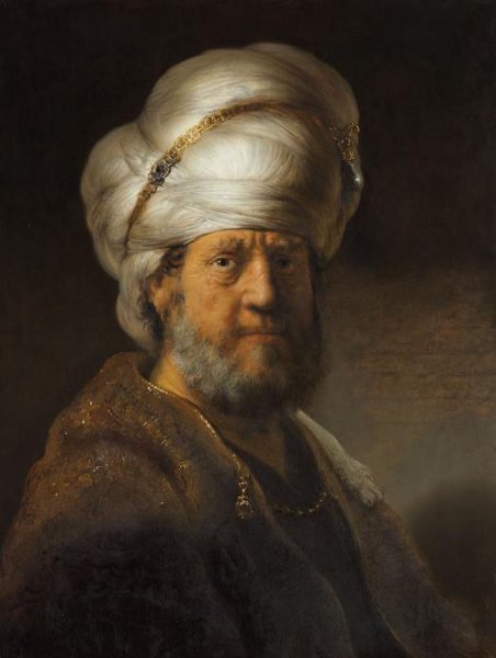 Rembrandt van Rijn, Man in Oriental Dress