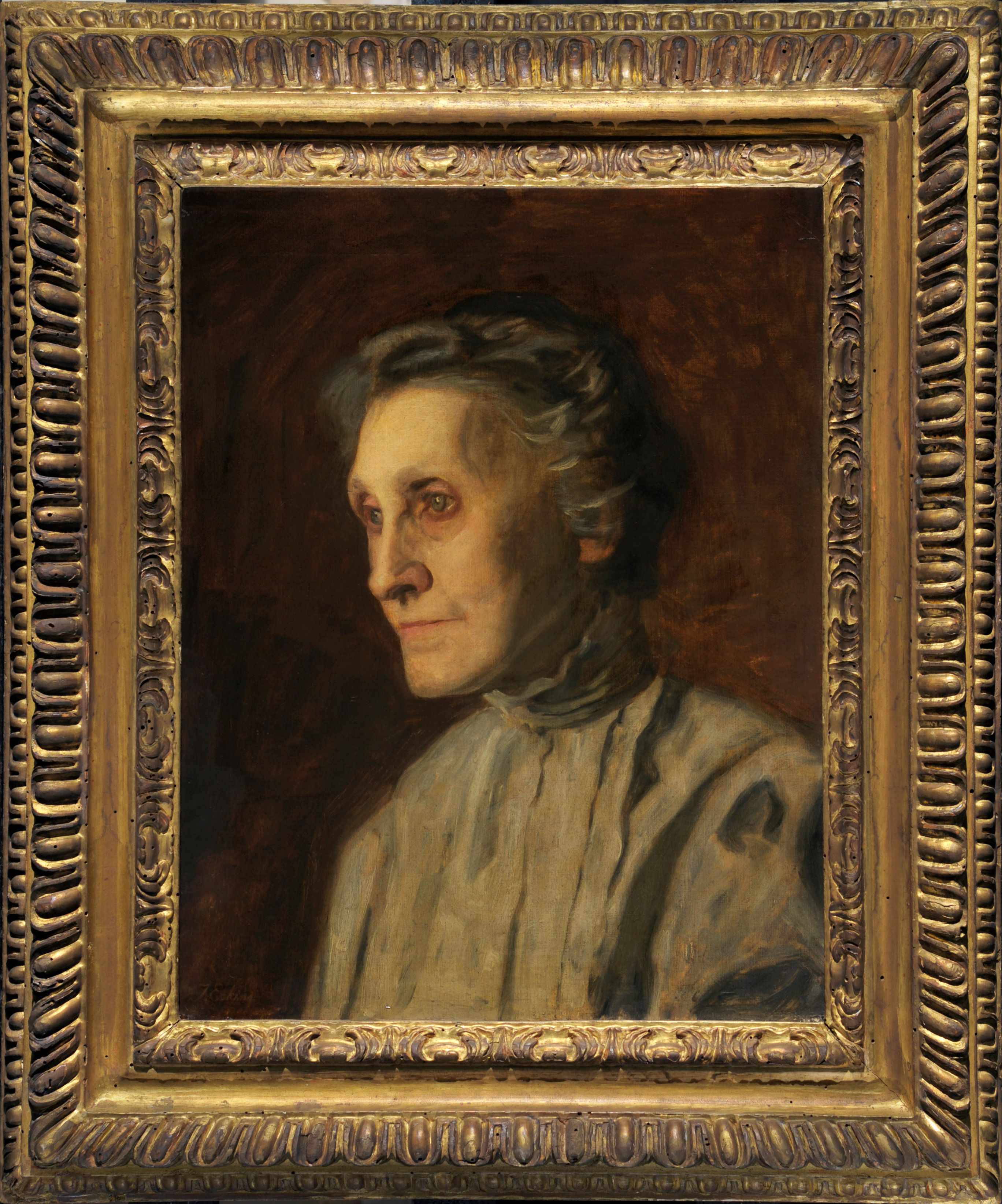 Thomas Eakins, Portrait of Mrs. Helen Mac Knight (Portrait of a Mother)