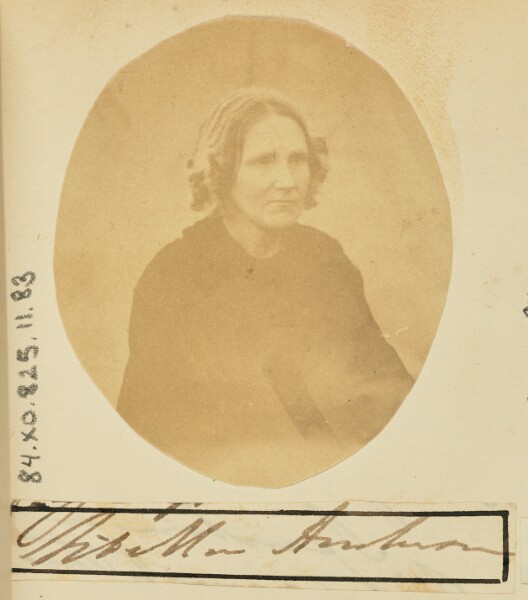 Unknown, [Portrait of Sibella Anderson]