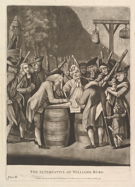 Philip Dawe, The Alternative of Williams-Burg