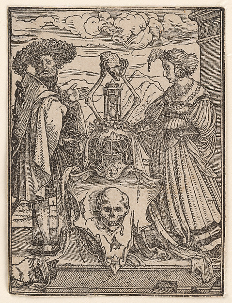 Hans Holbein the Younger, Coat-of-Arms of Death, from "The Dance of Death"