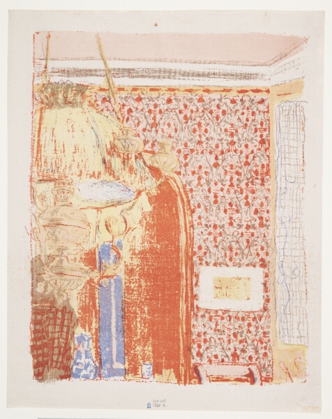 Edouard Vuillard, Intérieur aux tentures roses II
