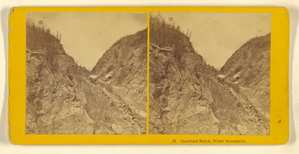 Benjamin West Kilburn, Crawford Notch, White Mountains.