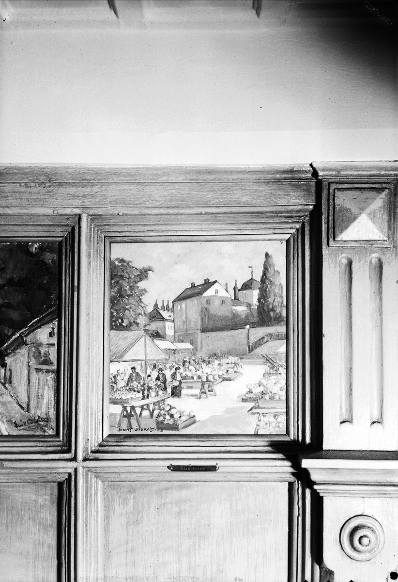 Gunnar Sundgren, Oljemålning av konstnären Jonas Lindkvist 1938