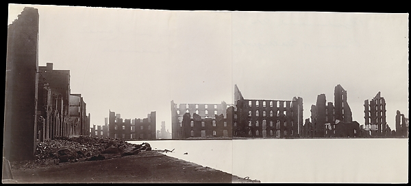 Alexander Gardner, Ruins of Gallego Flour Mills, Richmond