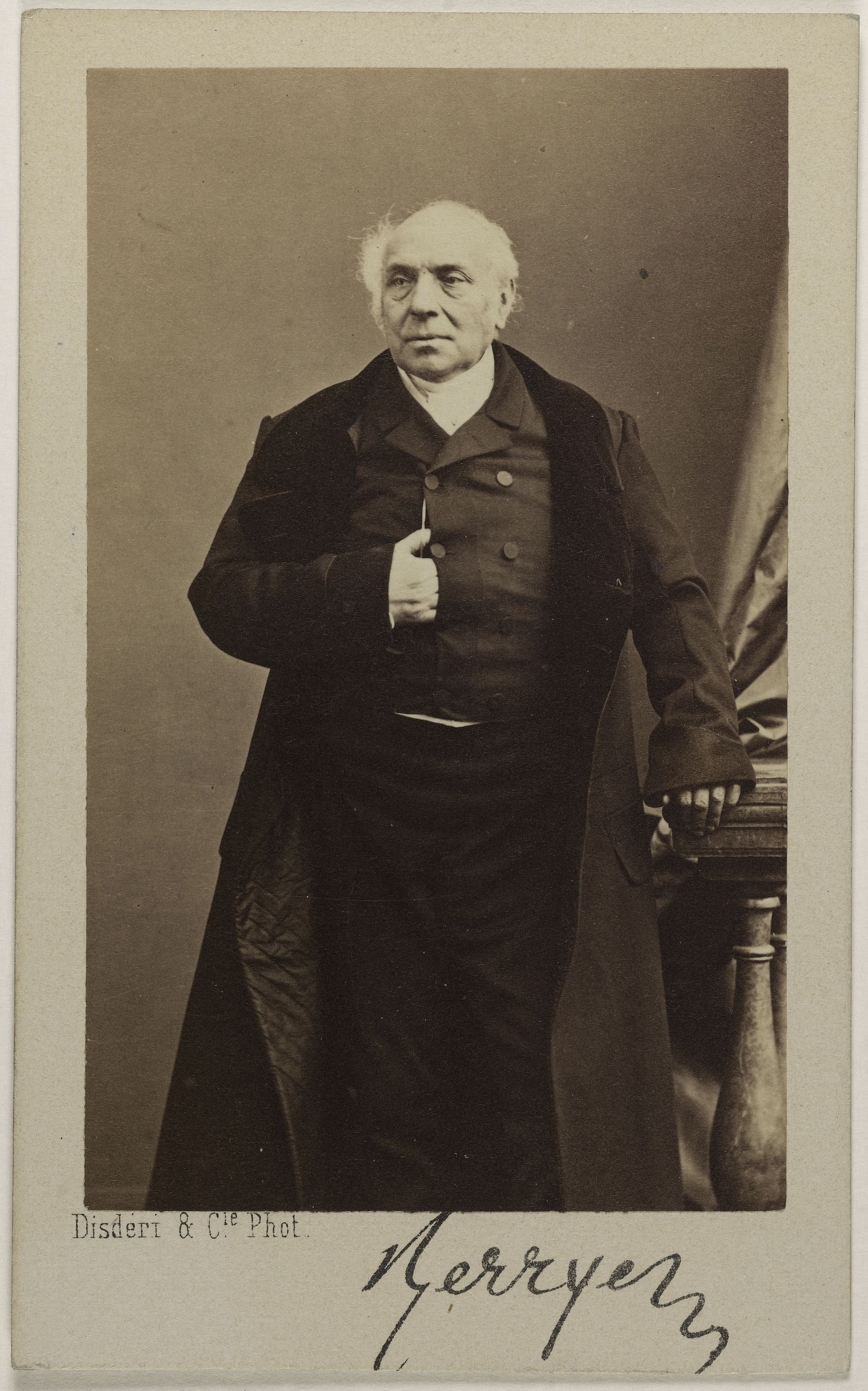 Disderi & Cie, Portrait de Berryer, Pierre Antoine, (1790-1868), (avocat, orateur, député)