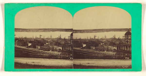 William Notman, View from Citadel, Halifax, N.S. looking towards Dartmouth.