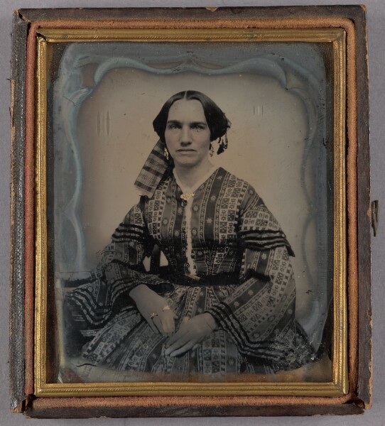 Unknown, [Portrait of a Seated Woman]