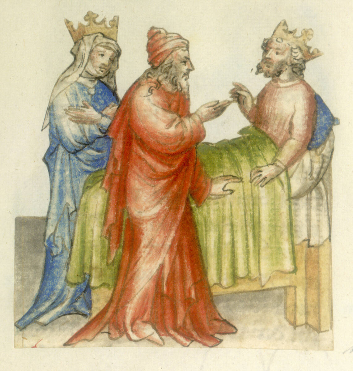 Anonym, Sterbender König