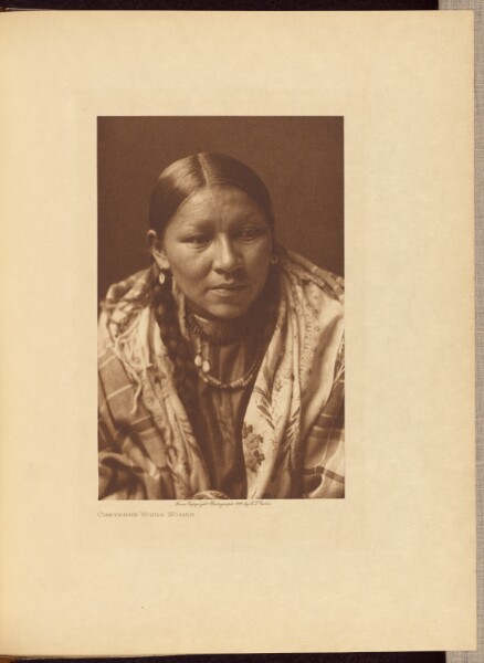 Edward S. Curtis, Cheyenne Young Woman