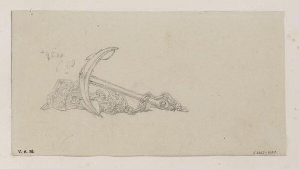 George Chinnery, An anchor and chain