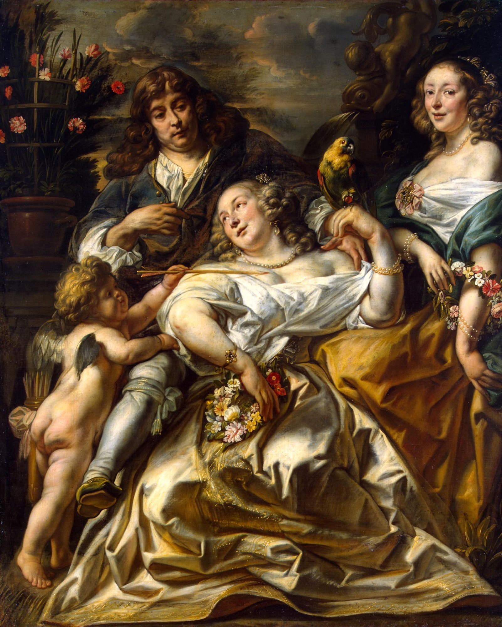 Jacob Jordaens, Portrait of a Family