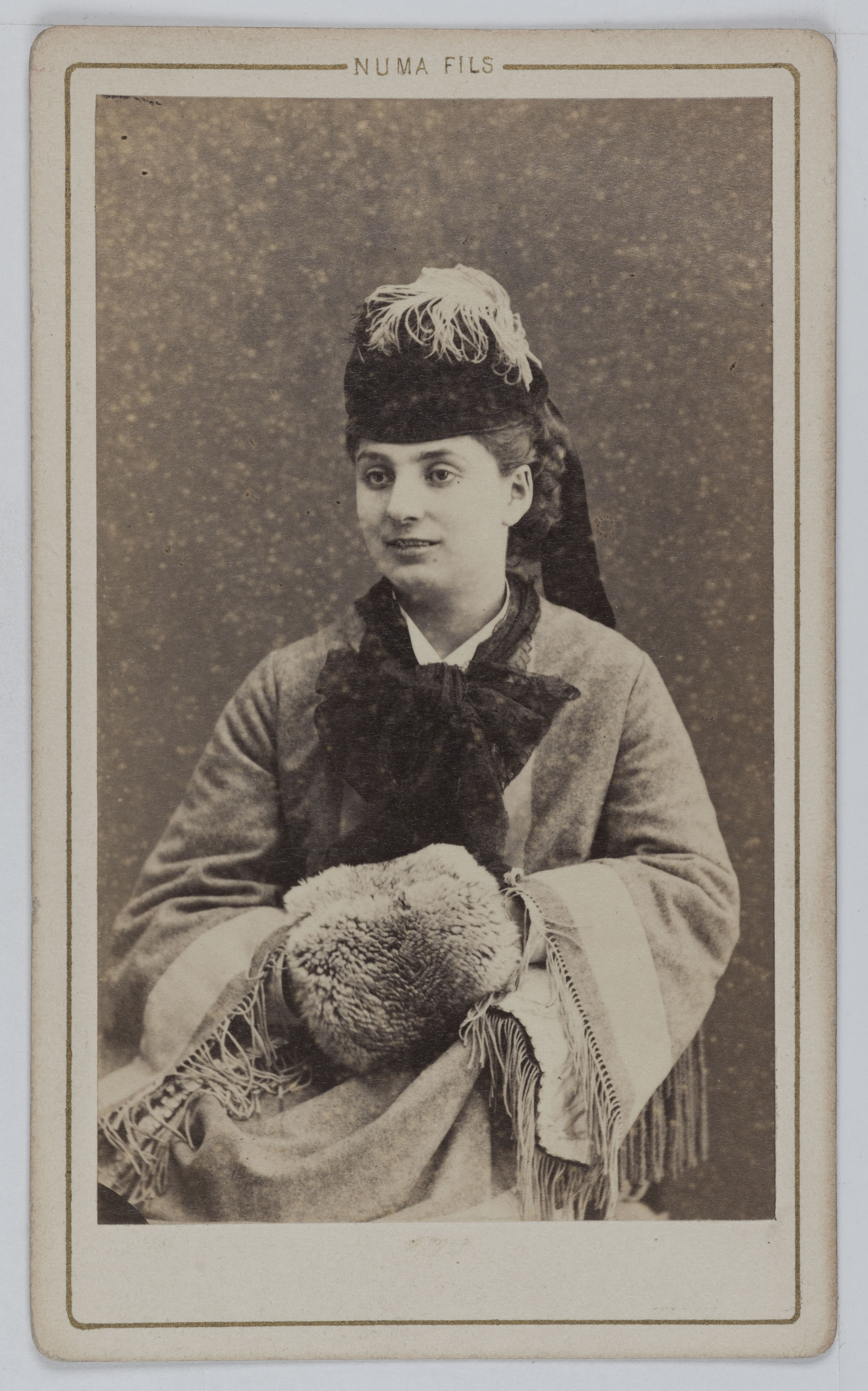 Numa Fils, Portrait d'Augustine-Alexandrine Toulet (1849-1931), dite Alice Regnault, actrice de théâtre entre 1869 et 1880.