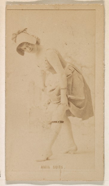 Kinney Brothers Tobacco Company, Anna Suits, from the Actresses series (N245) issued by Kinney Brothers to promote Sweet Caporal Cigarettes