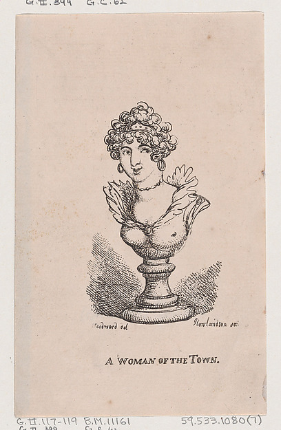 Thomas Rowlandson, A Woman of the Town