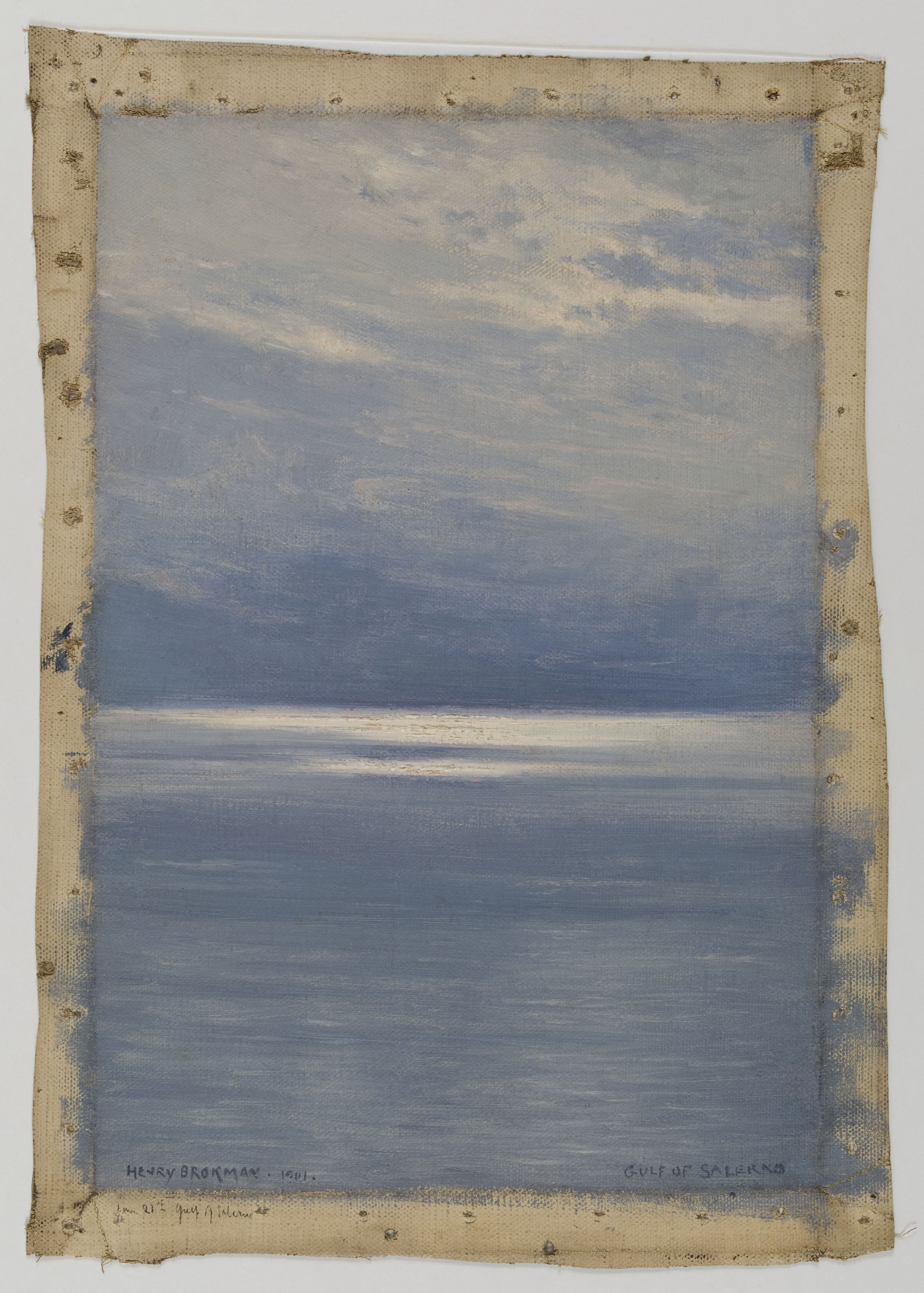Henry Brokman, Golfe de Salerne (Italie)