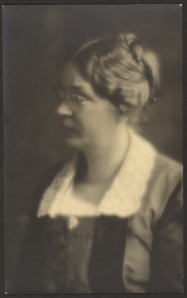 Louis Fleckenstein, [Portrait of a Woman with Open Book (cropped)]