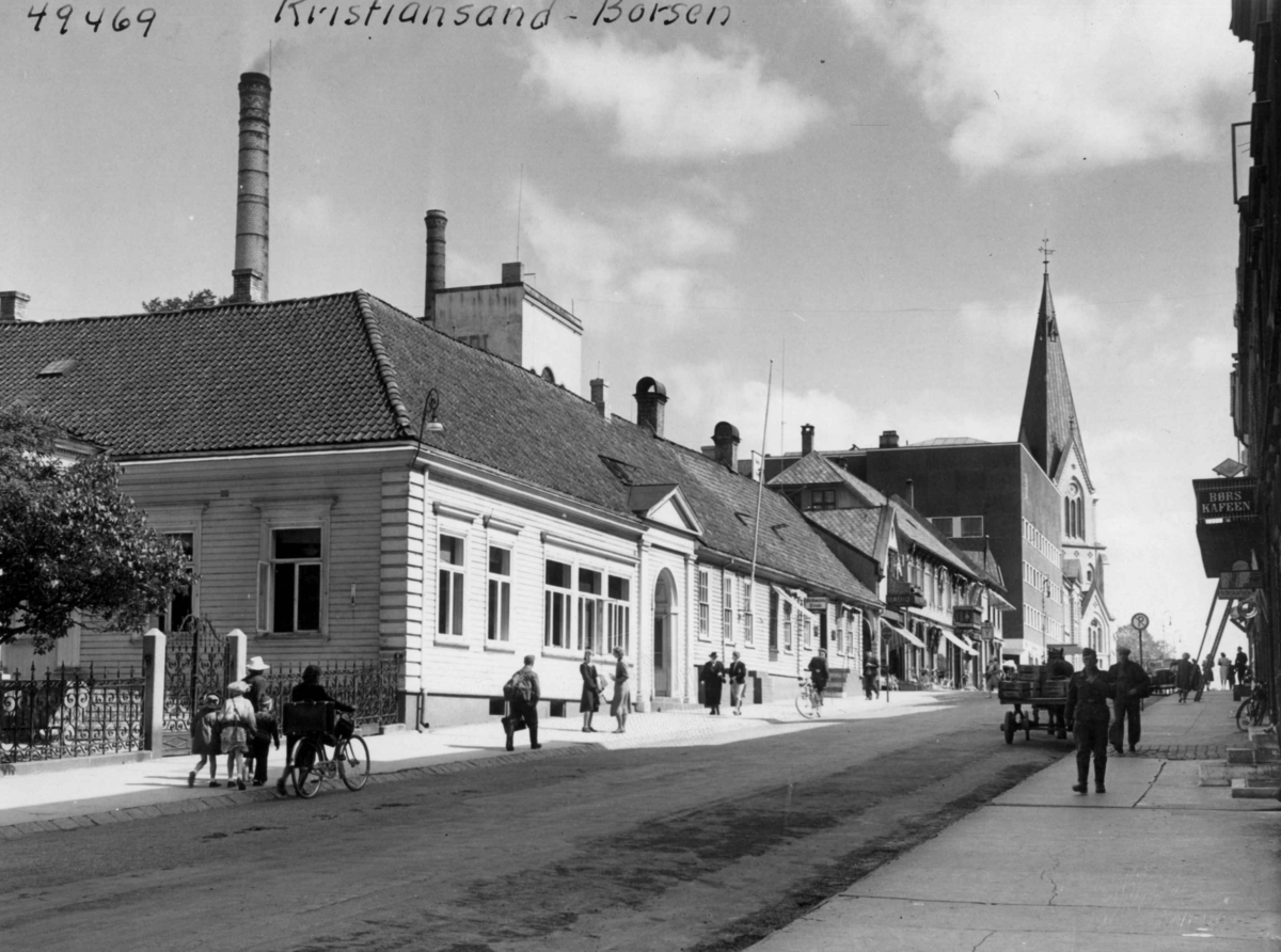 Anders Beer Wilse, Wilse original, Borsen