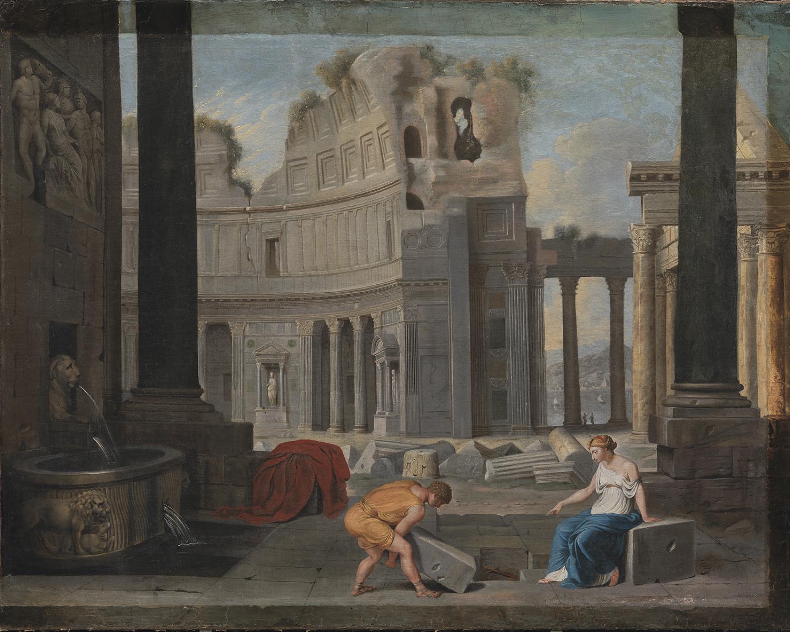 Jean Lemaire, Theseus finder sin faders sværd og sandaler