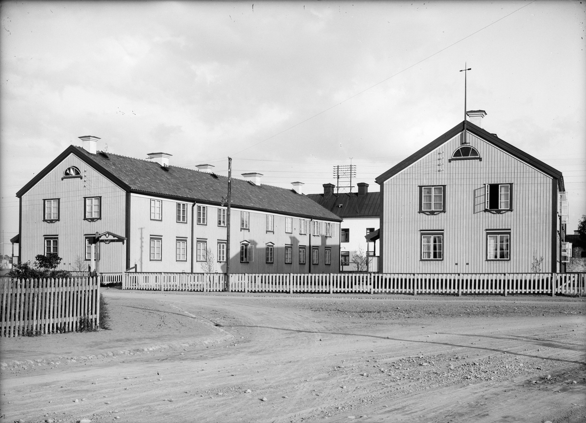 Paul Sandberg, Multi-dwelling, StiernhielmsFl13 A - B, Gundborg, Svartbostaden, Uppsala 1920s