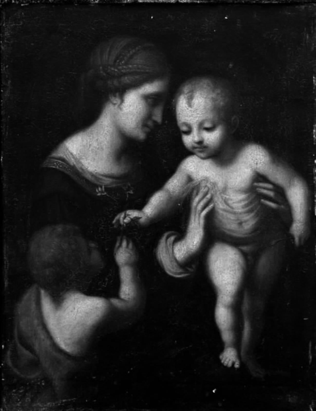 Bernardino Luini, Madonna med Kristusbarnet og Johannes