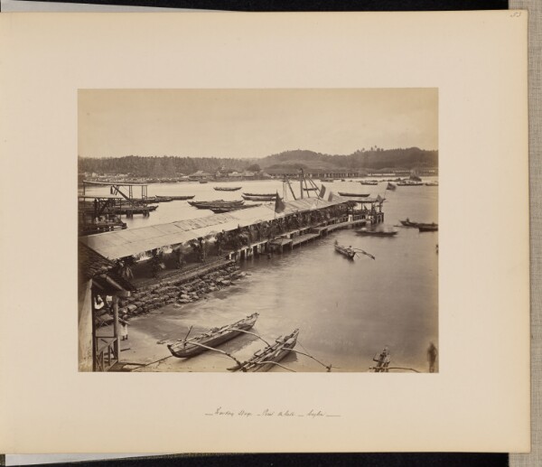 Unknown, Landing Stage, Point de Galle, Ceylon