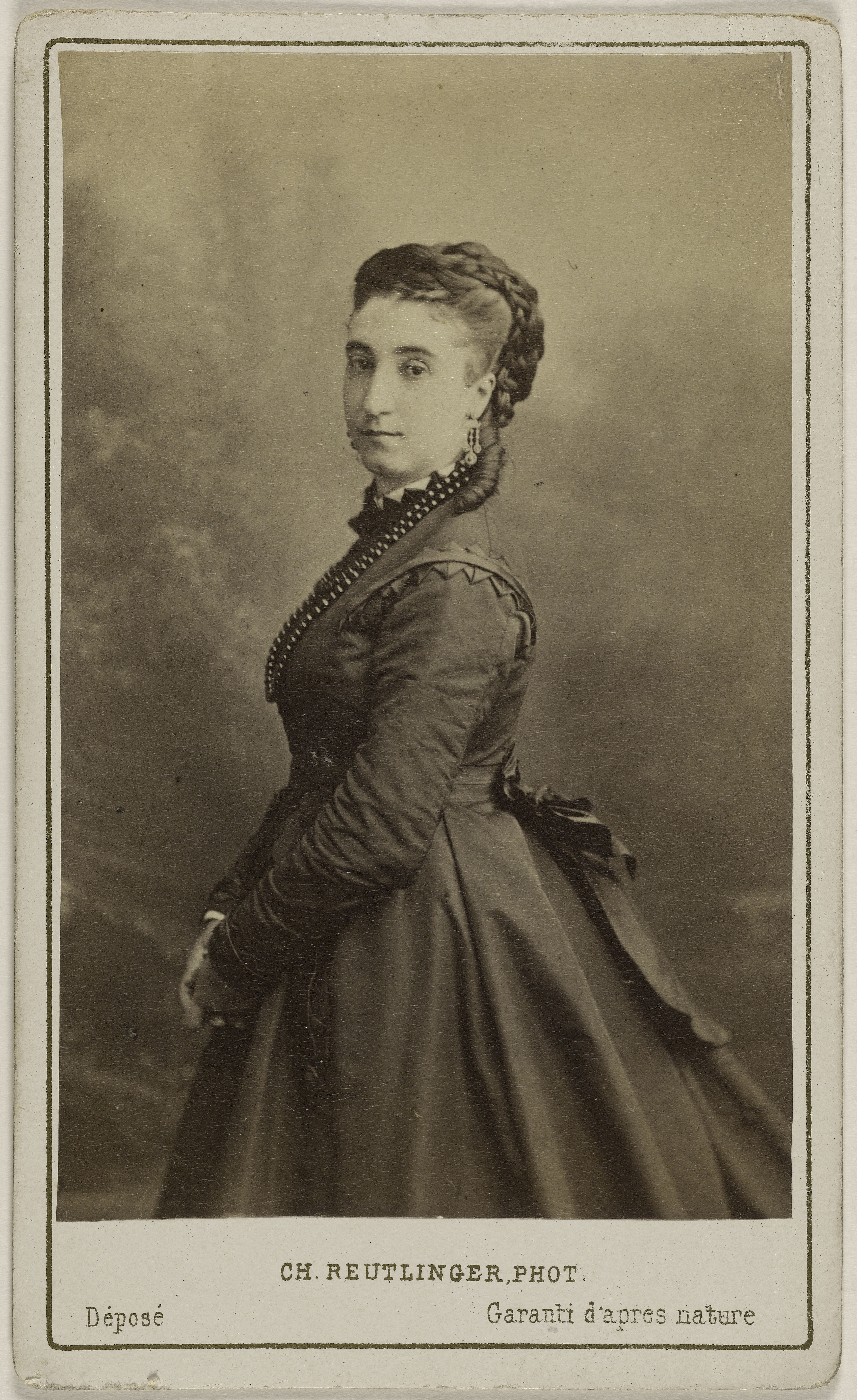 Charles Reutlinger, Portrait de Bastu, Marie, (soprano)