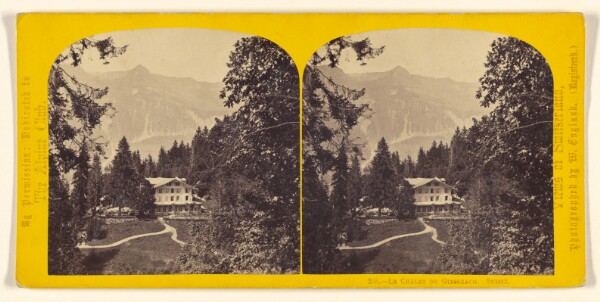 William England, Le Chalet du Griesbach. Suisse.