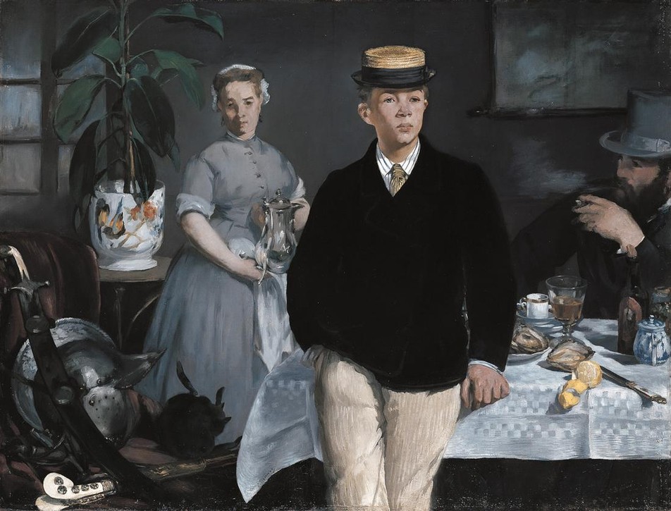 Édouard Manet, Luncheon in the Studio