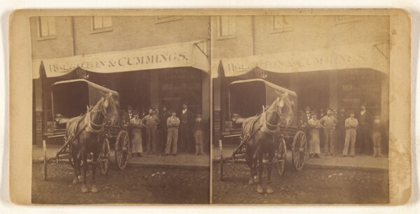 Unknown, [Storefront of Houghton & Cummings]