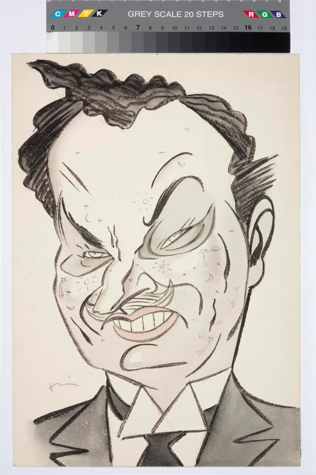 Stefan (autor) Strobl, J. Kõpu portree-šarž