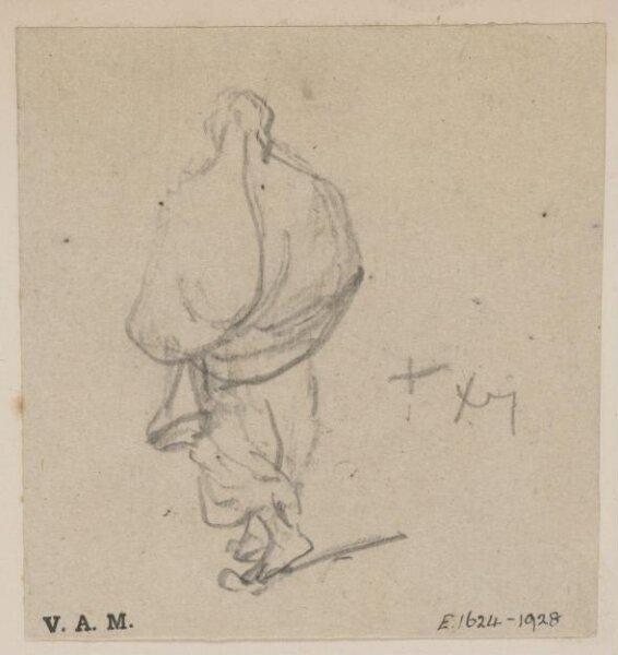 George Chinnery, A Macanese woman seen from behind