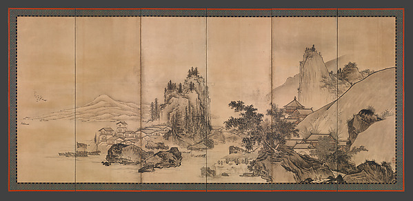 Unkoku Tōgan, Landscape of the Four Seasons