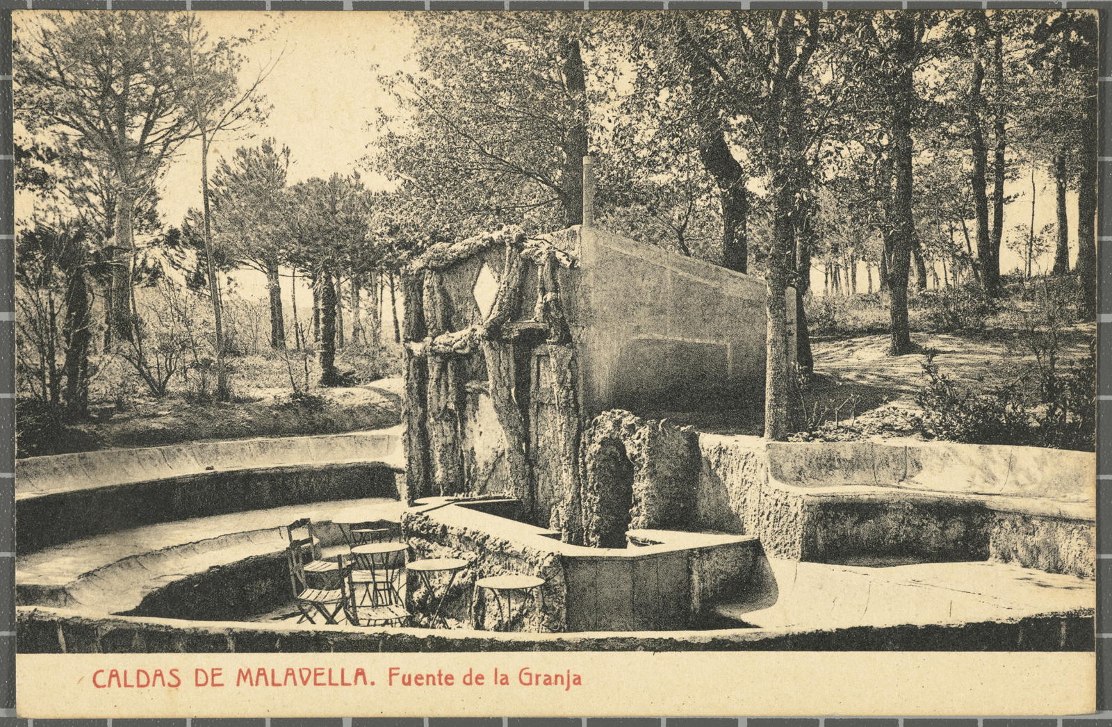 Josep Thomas Bigas, CALDAS DE MALAVELLA. Fuente de la Granja