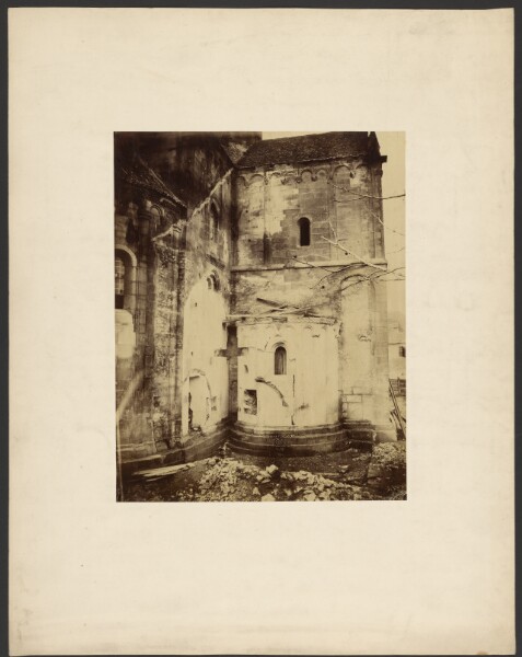 Unknown, [Exterior of stone building]