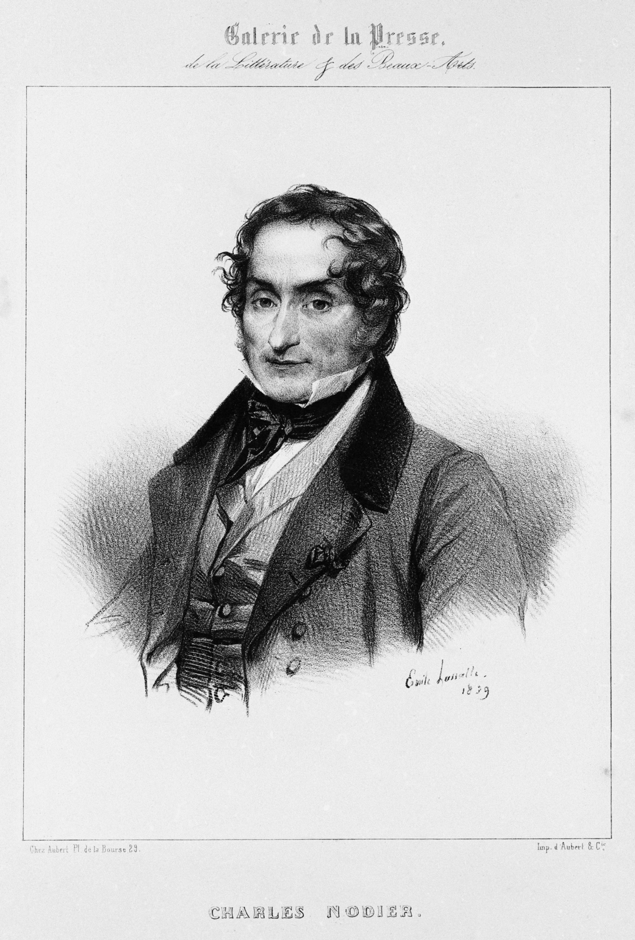 Emile Lassalle, Charles Nodier