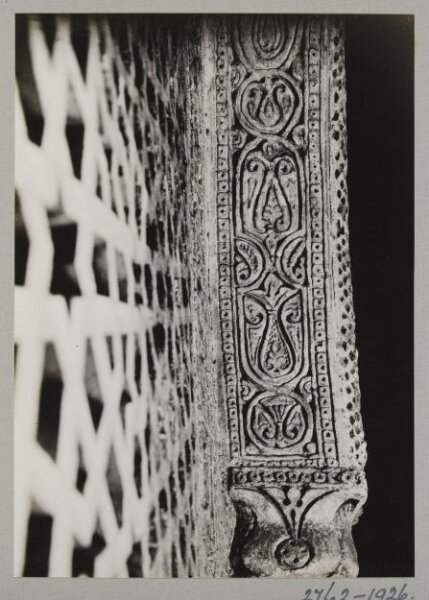K.A.C. Creswell, Soffits of windows in the mosque of Ahmad ibn Tulun, Cairo