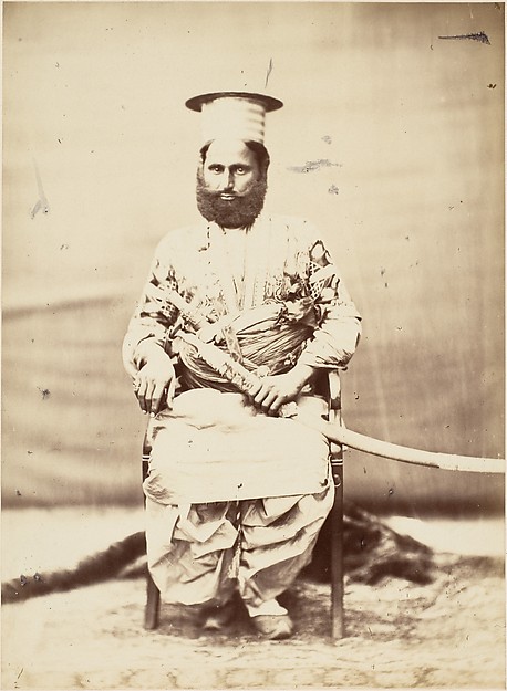 Unknown, [Eastern Man with Beard and Sabre]