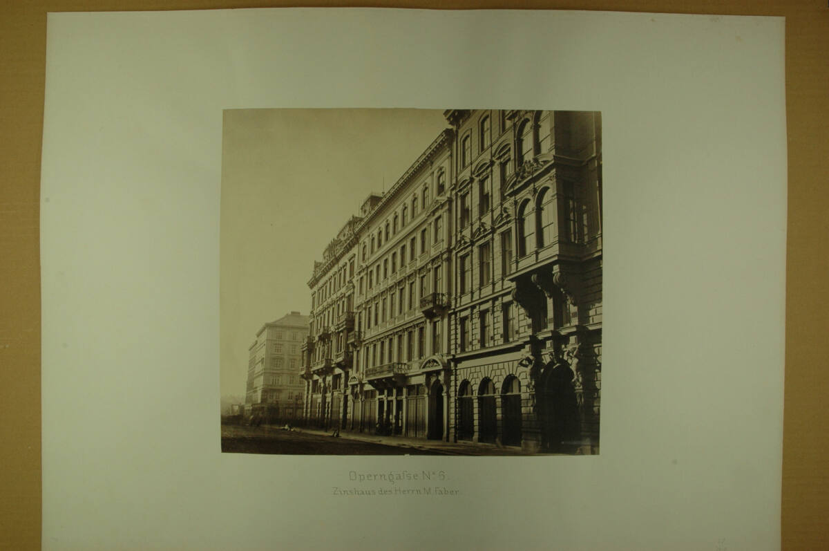 Anonym, Wohngebäude/Wiener Stadterweiterung: Operngasse 6 - Zinshaus des Herrn M. Faber