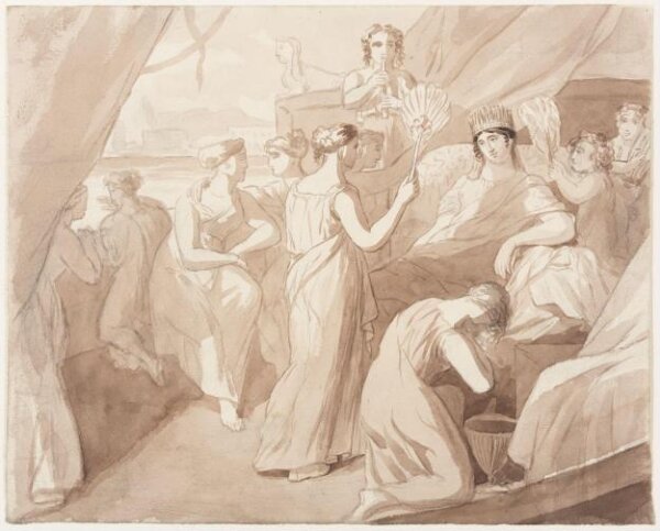 Unknown, Drawing by a member of the Sketching Society