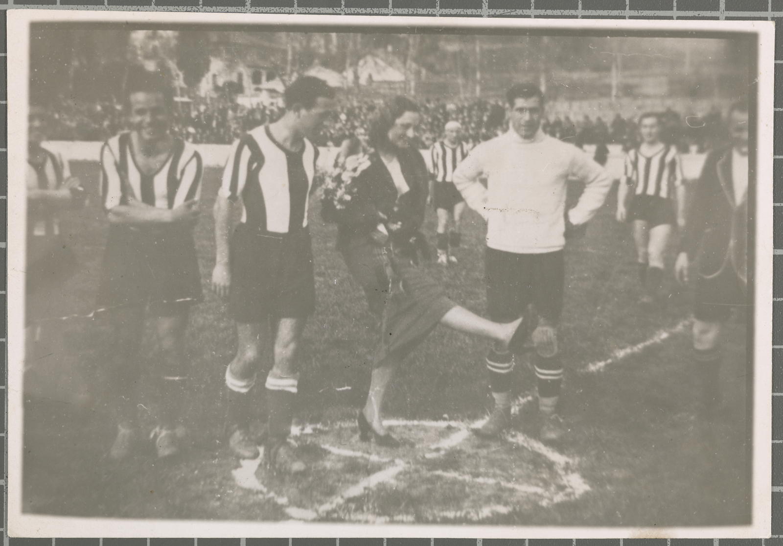 Desconegut, [Partit de futbol entre el Girona FC i el Palafrugell]