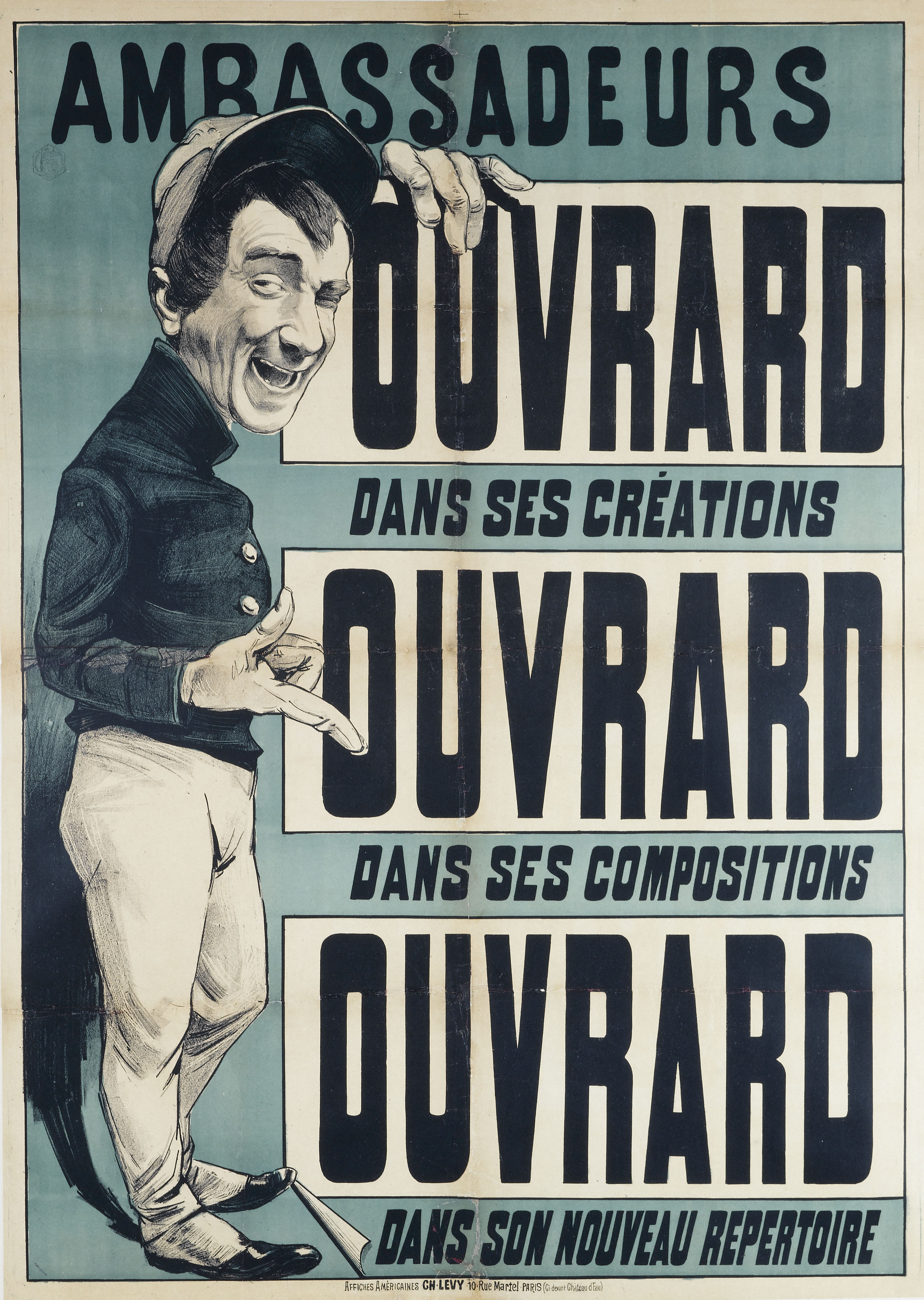 Anonyme, AMBASSADEURS/ OUVRARD/ DANS SES CEATIONS/ OUVRARD/ DANS SES COMPOSITIONS/ OUVRARD/ DANS SON NOUVEAU REPERTOIRE
