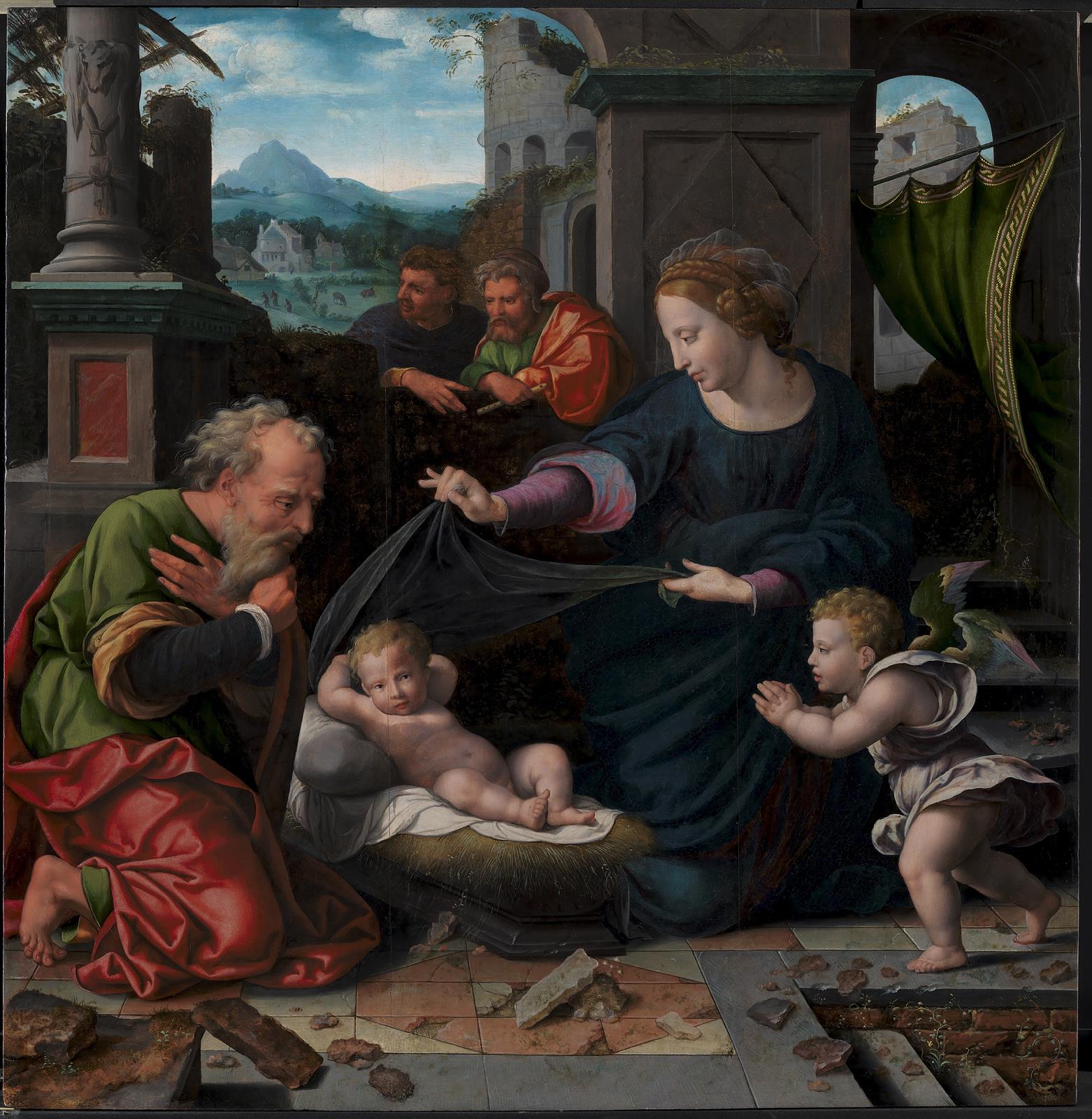 Joos van Cleve, Den hellige Familie