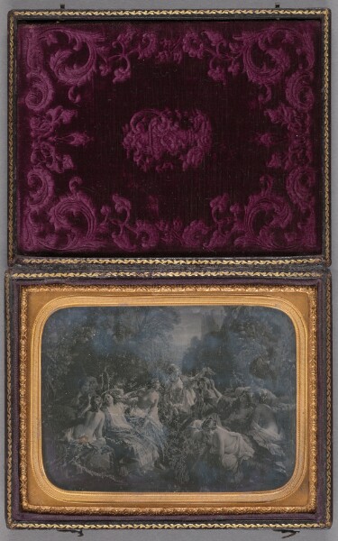 Unknown, Mezzotint after the Second version of a painting entitled "Florinde" by Franz Xaver Winterhalter