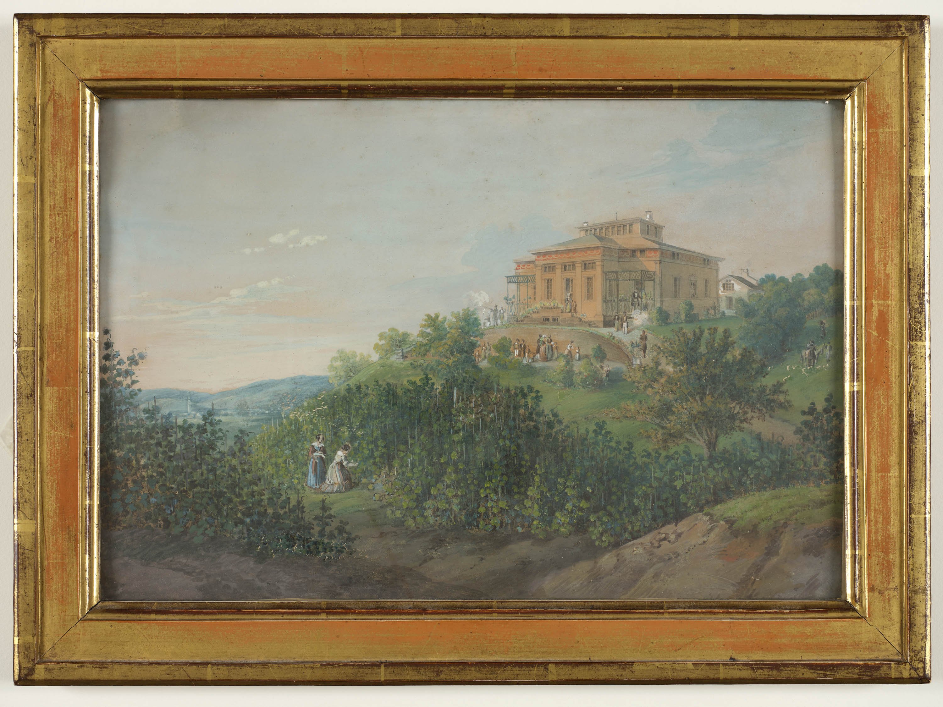 Karl Ludwig Wilhelm von Zanth, Villa Rebenberg