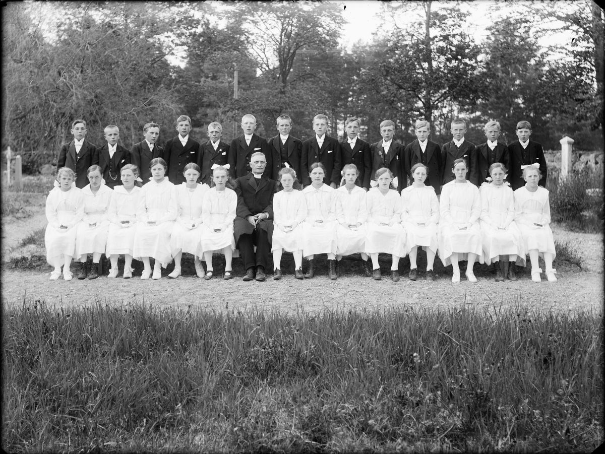 Skötsner-Edhlund, Konfirmander, Börstil, Uppland
