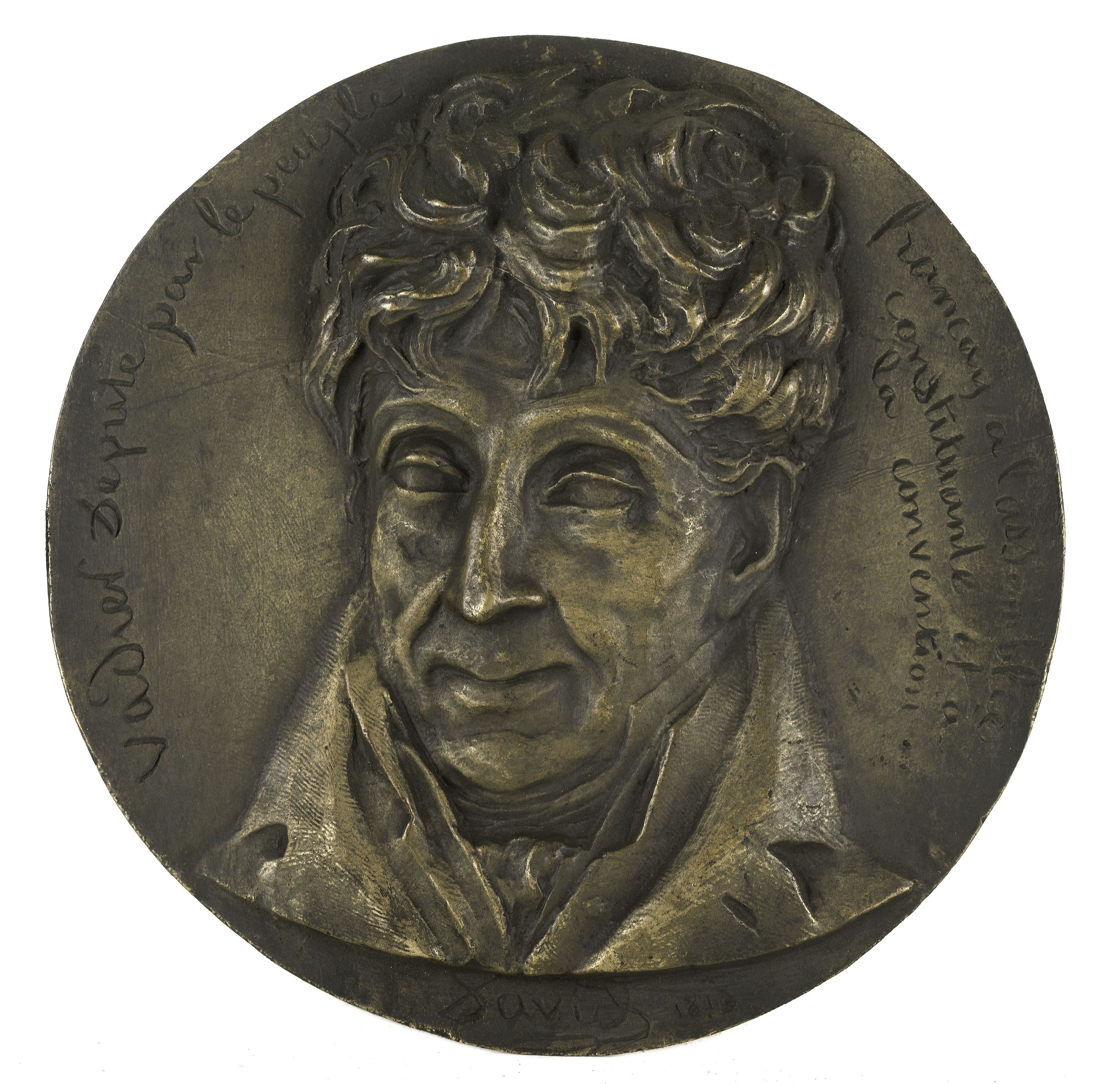 David d'Angers, Portrait d'Albert Vadier (1736-1828), homme politique