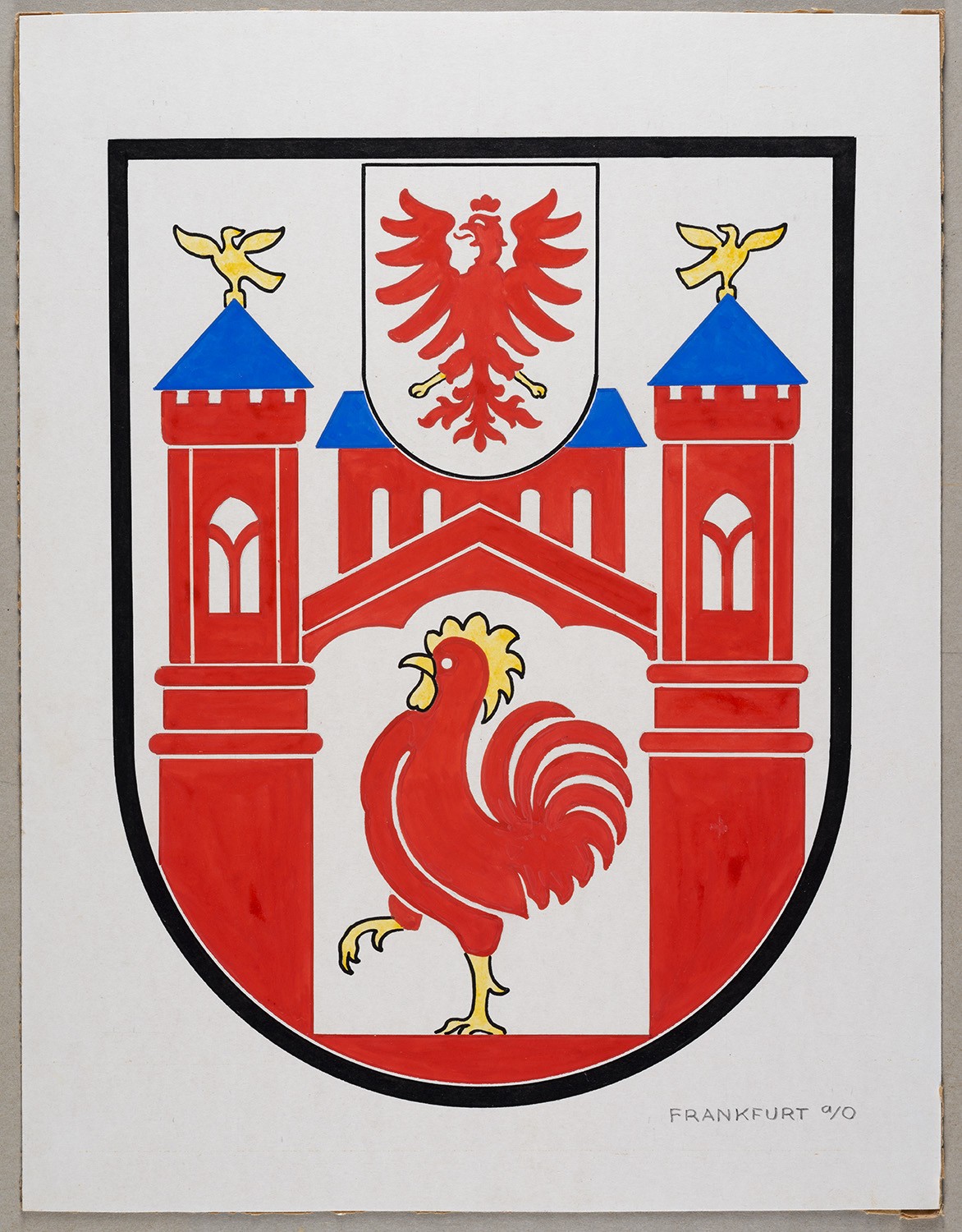 Unknown artist, Wappen der Stadt Frankfurt (Oder)