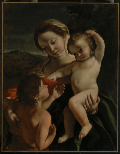 Giovanni Lanfranco, Madonna and Child with the Infant Saint John the Baptist