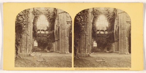 Unknown, Tintern Abbey - Interior of Transept, looking north
